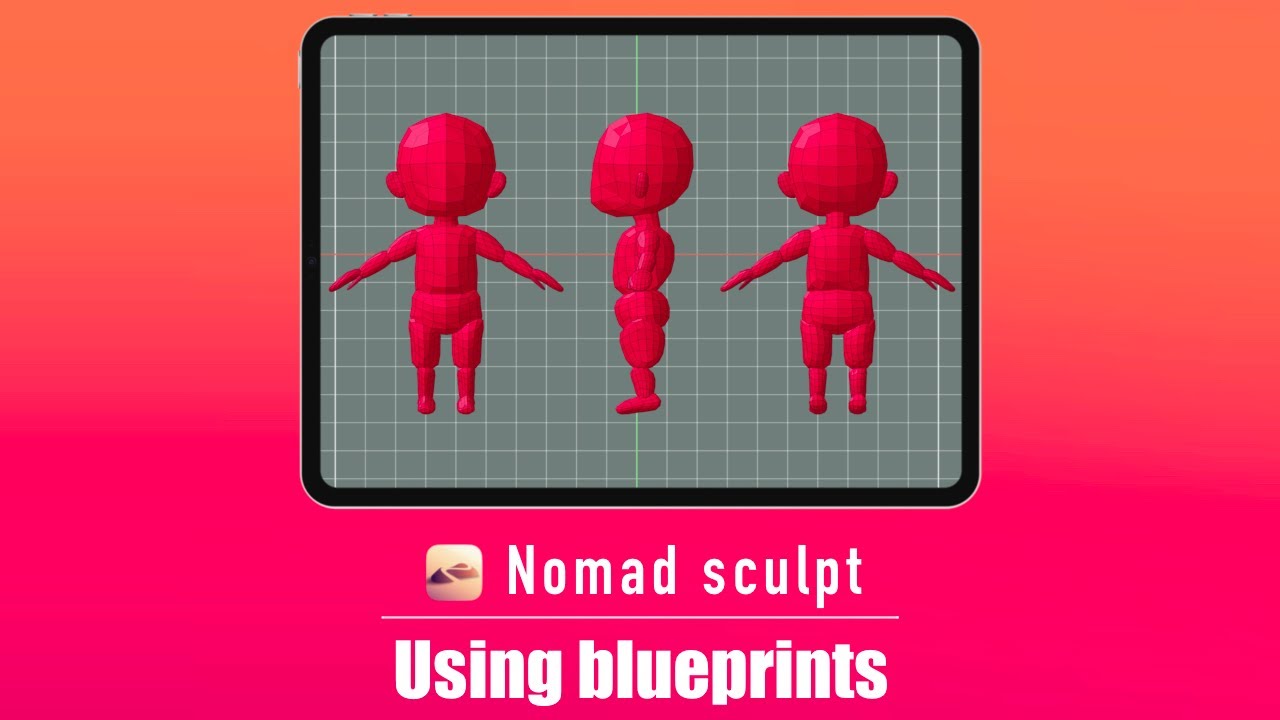 Nomad sculpt- using blueprints