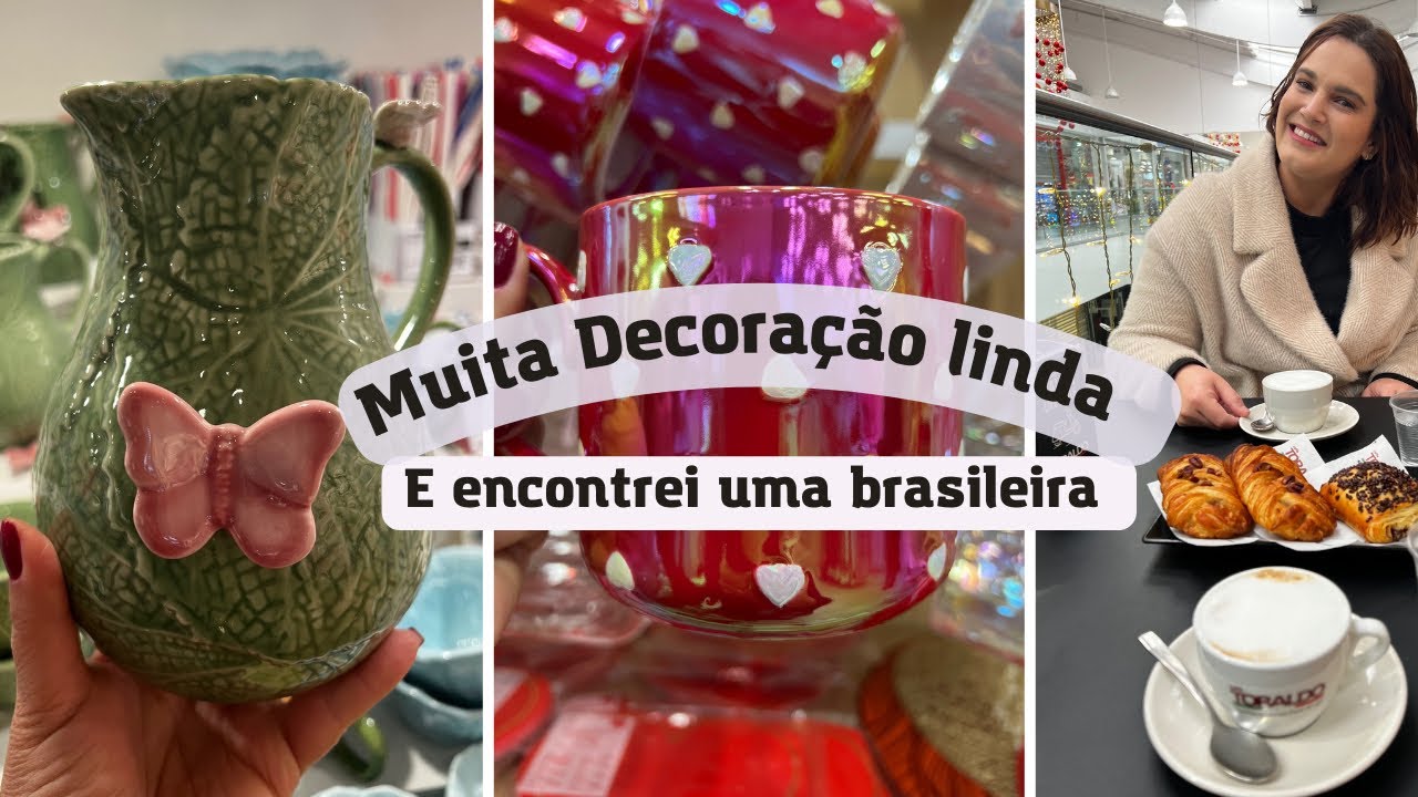 MUITA DECOR NA PRIMARK E TIGER / CAFÉ E ENCONTREI UMA BRASILEIRA EM SALERNO 