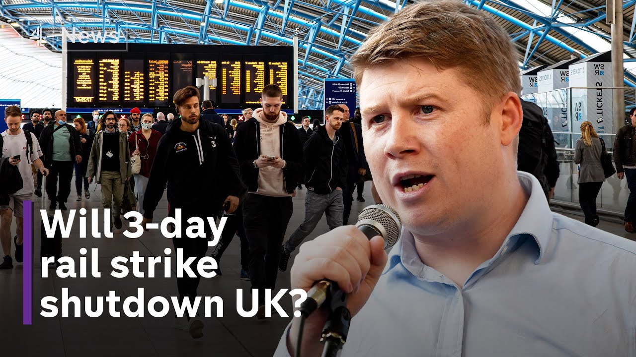 Railway shutdown: UK facing biggest train strike in decades