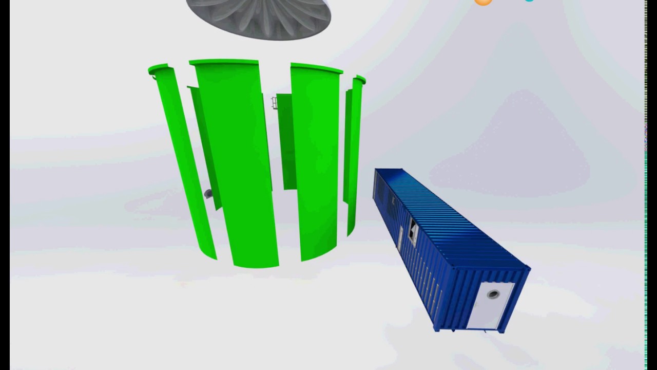 Video 3D Premontado EDAR llave en mano Aguambiente