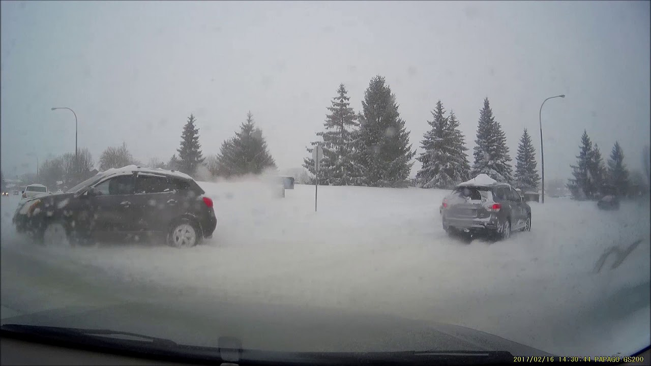 Winter driving in Ottawa