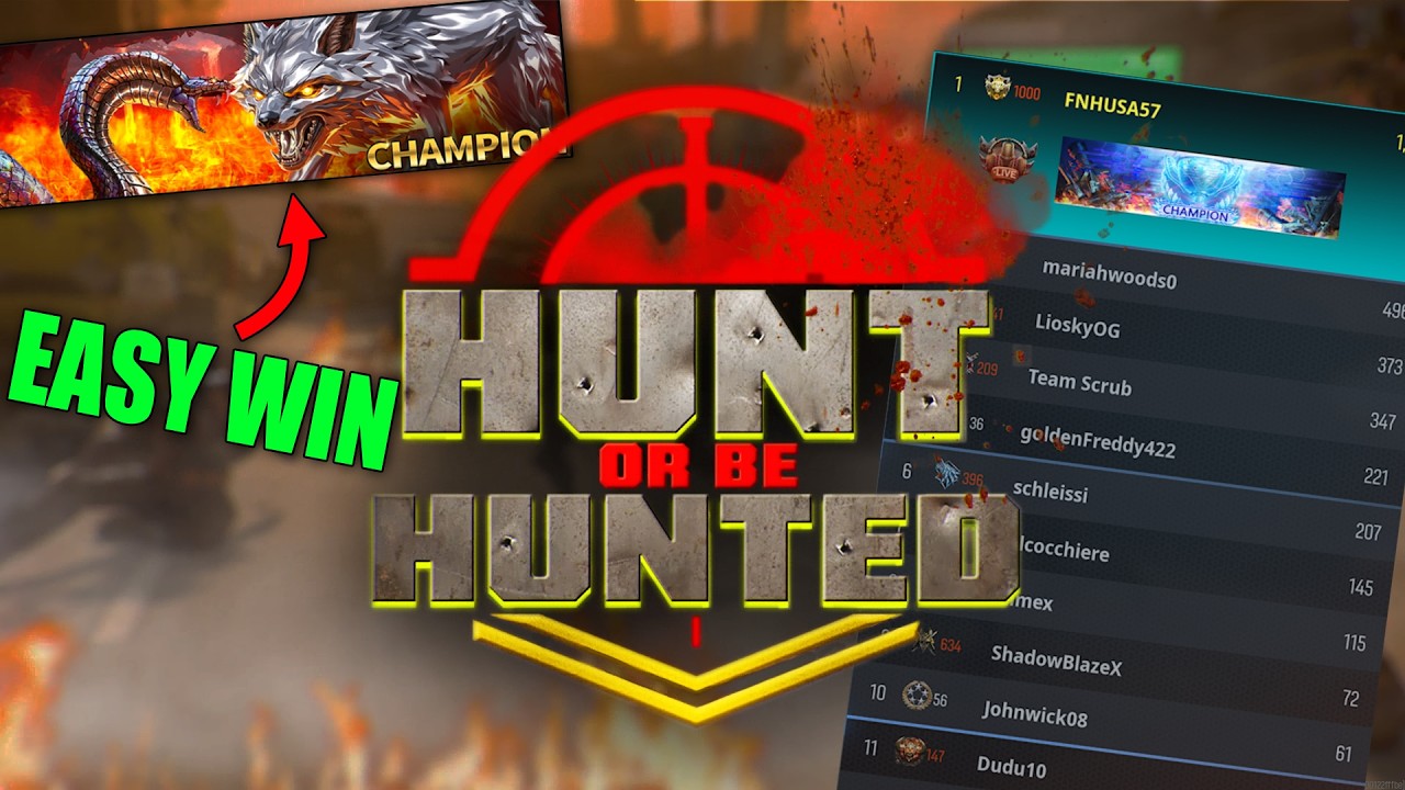 How to Win the HUNT or be Hunted event in BO7 - Complete guide for max multiplayer Eliminations