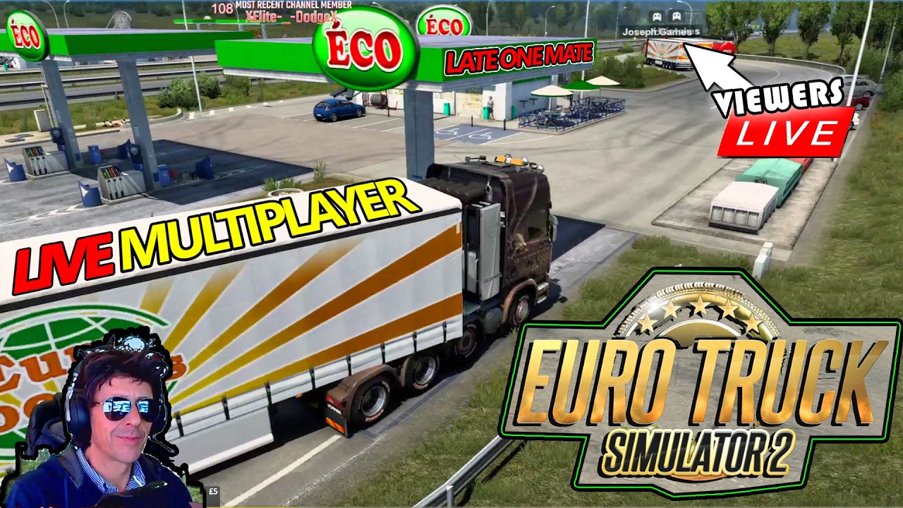 🔴MenamesCho ETS2 1440p 😎 Euro Truck Simulator 2 Convoys Multiplayer