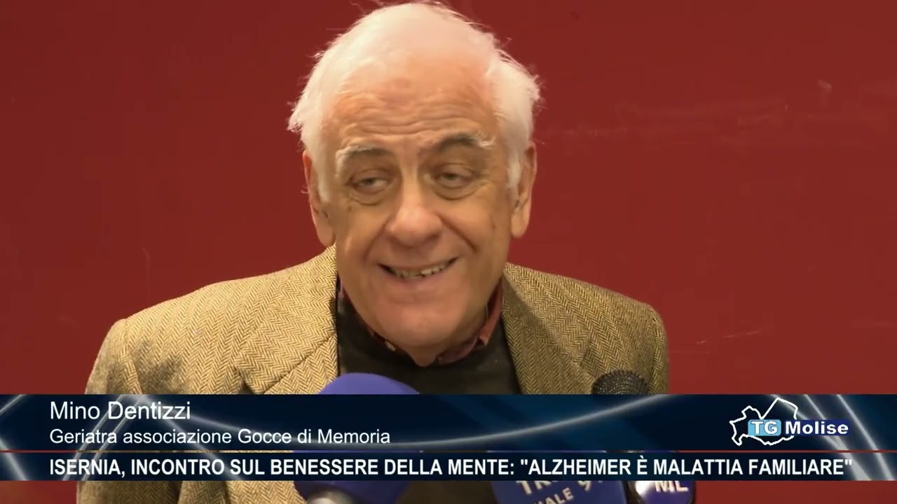 Isernia, incontro sul benessere della mente: “Alzheimer è malattia familiare”