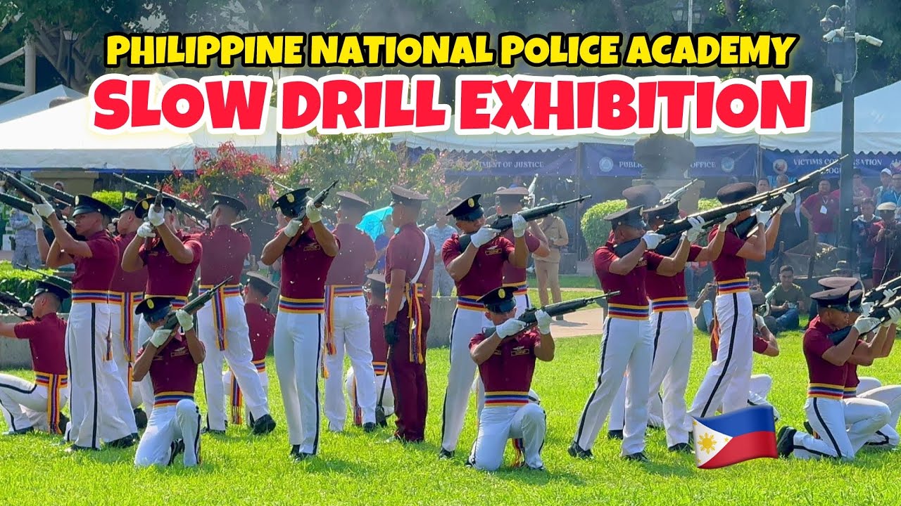 PHILIPPINE NATIONAL POLICE ACADEMY SLOW DRILL EXHIBITION!