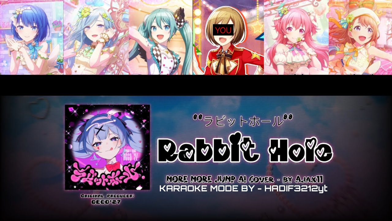 [FULL VER] RABBIT HOLE (PJSK + KARAOKE) [PJSK + YOU]