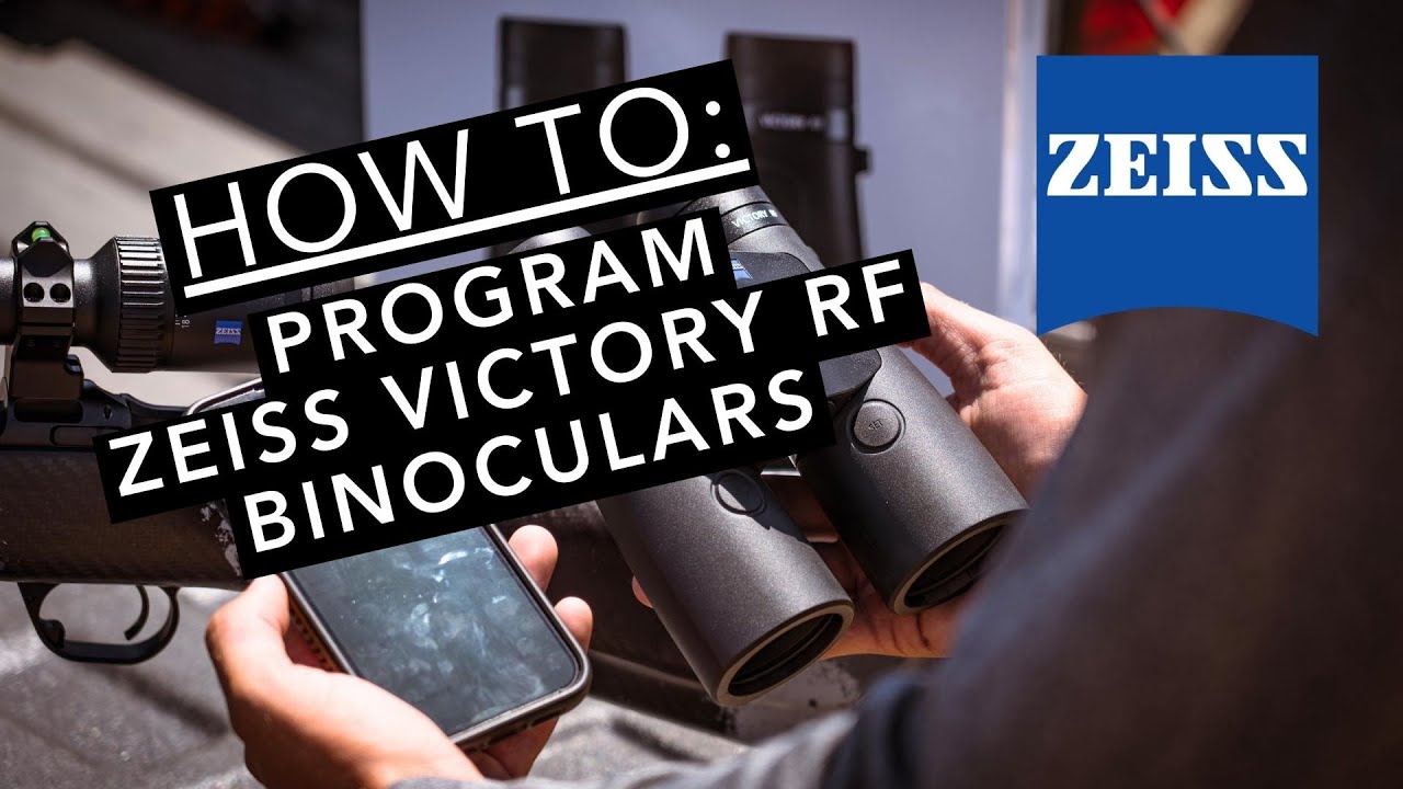 Zeiss Victory RF Binoculars Programing