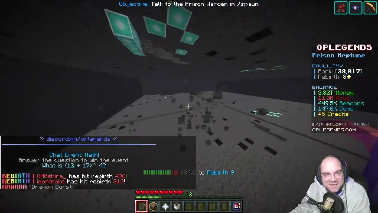 🔴OP PRISON SUR play.oplegends.comr en 1.21.4 #3