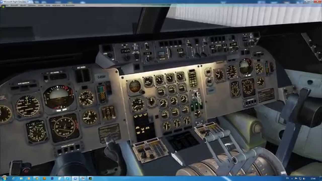Captaim Sim L'1011 Departure from Stansted (EGSS)
