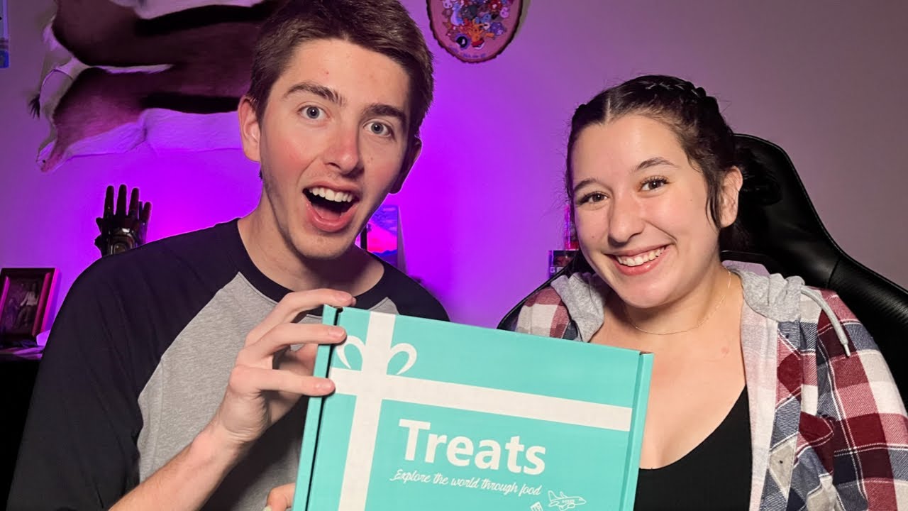 Trying International (Poland) Snacks with my Girlfriend
