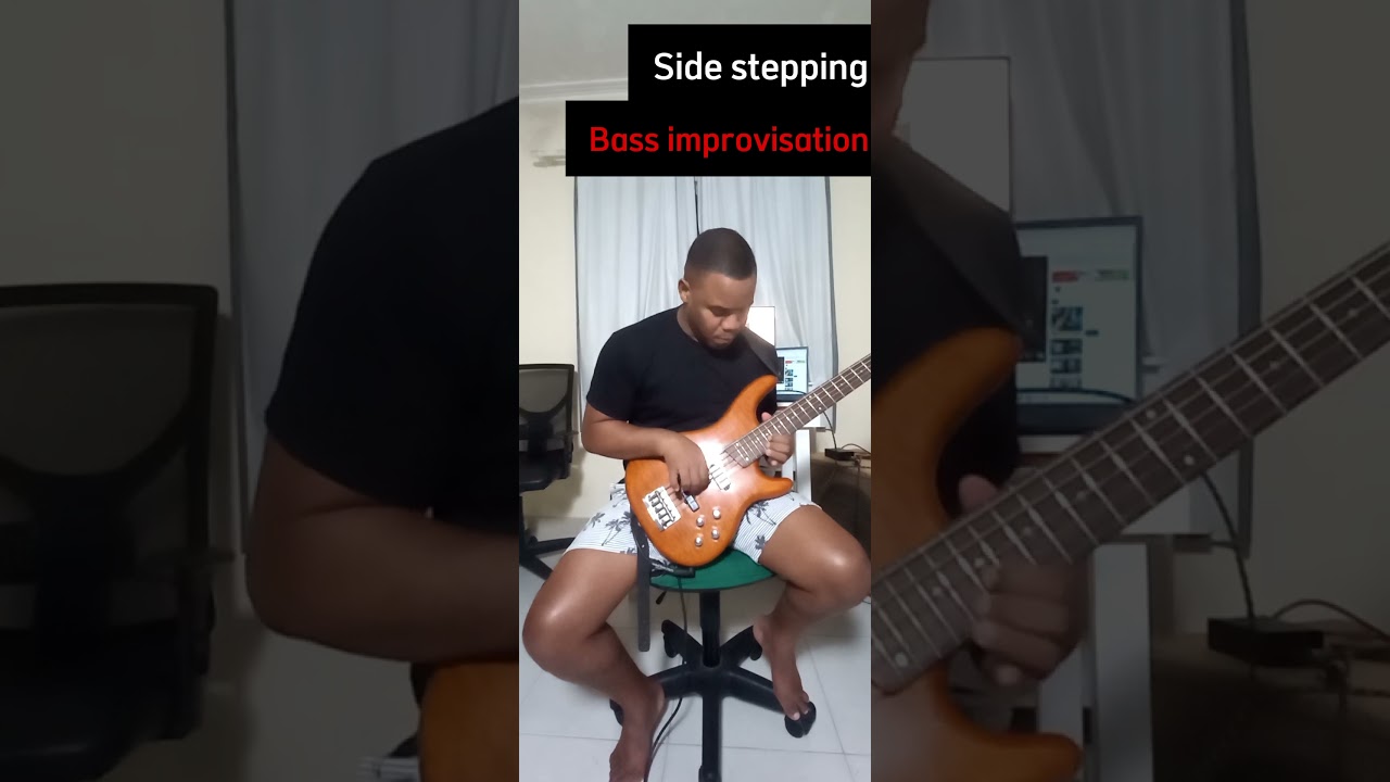 Improviso insano no contrabaixo
