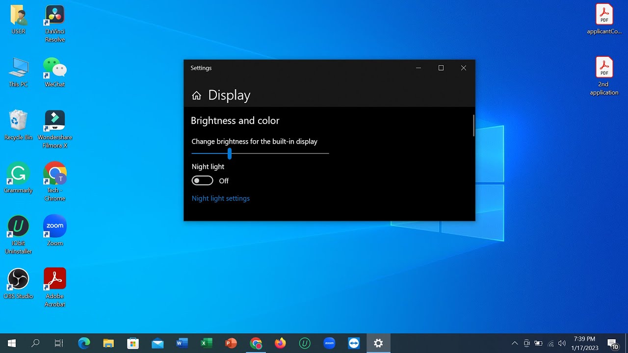 How To Adjust Brightness Level in Computer