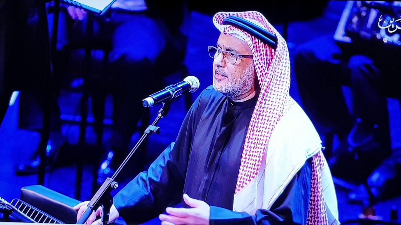اعاتب خالد الشيخ من حفل تكريم الفنان خالد الشيخ