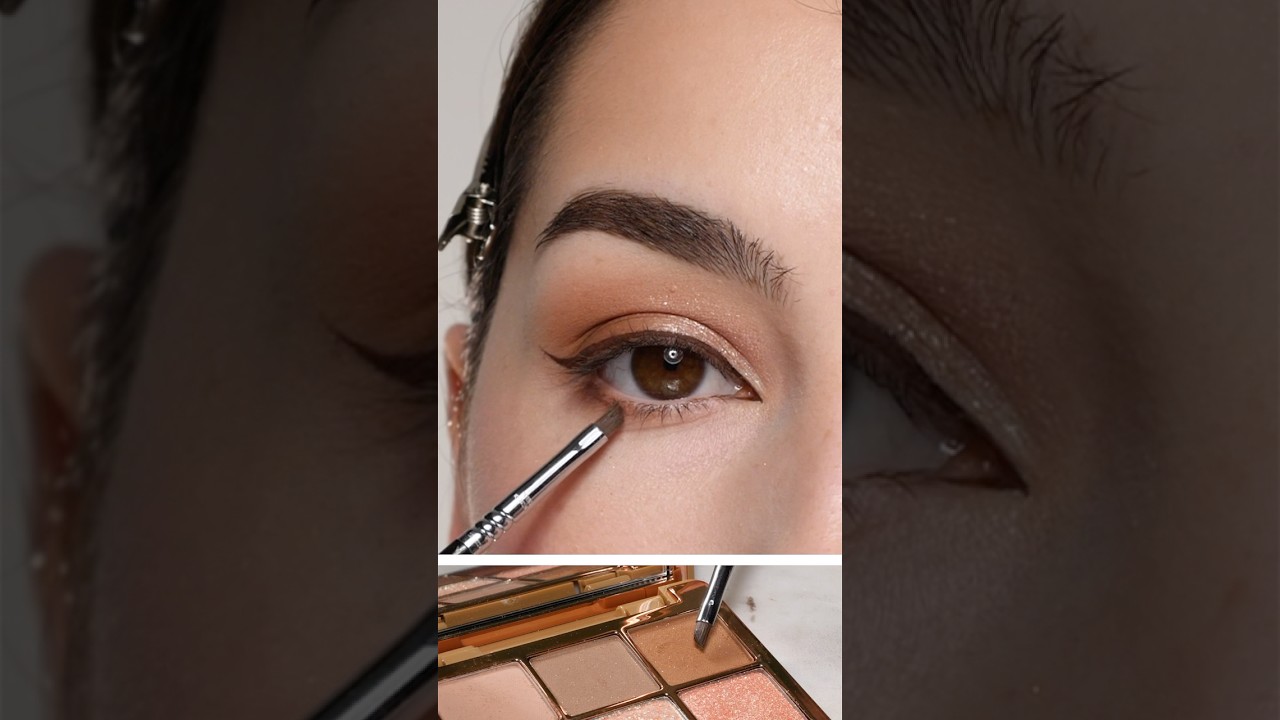 Warm toned eyeshadow tutorial using anastasia beverly hills spice palette 