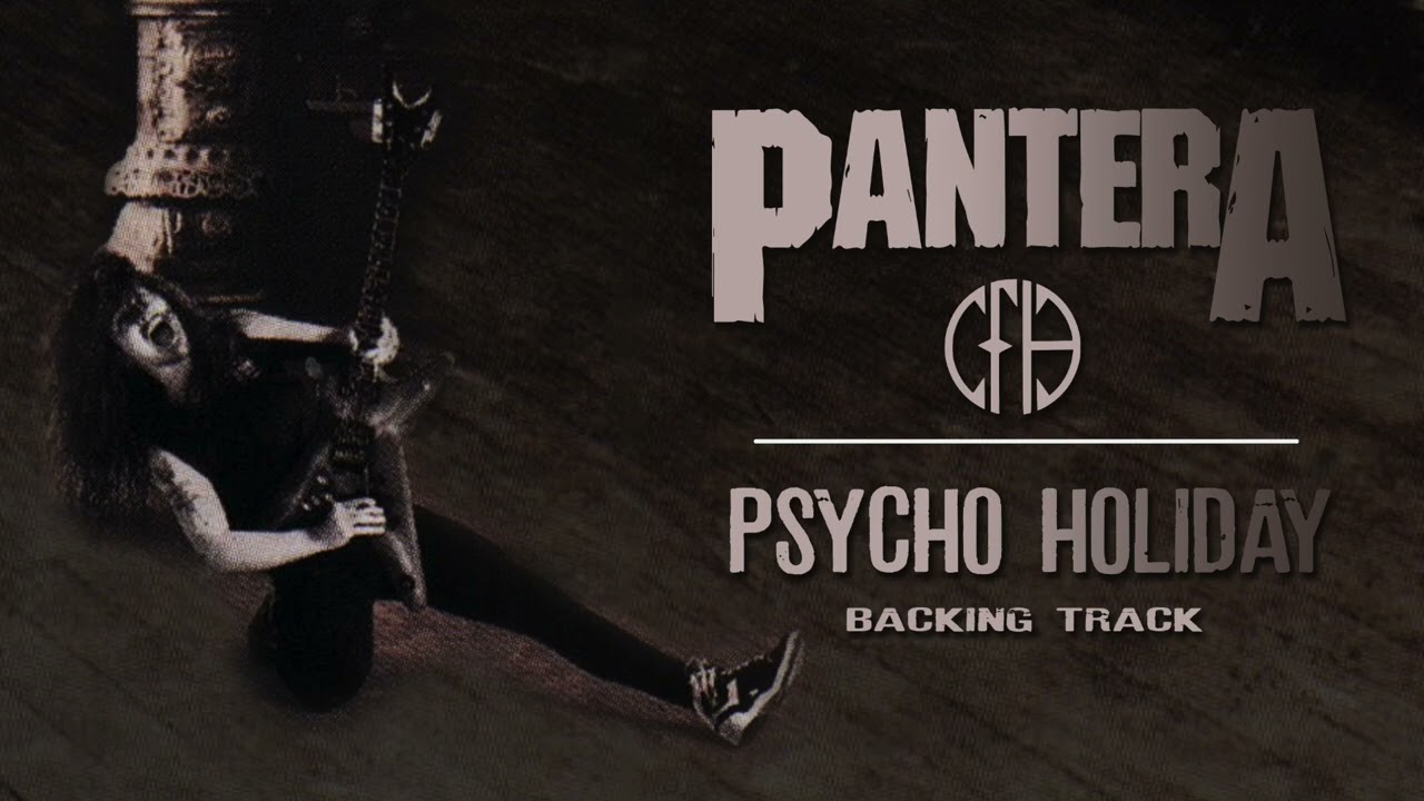 Pantera - Psycho Holiday - Guitar Backing Track with Vocals