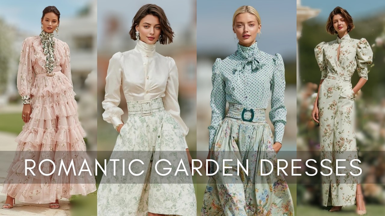 Garden Elegance Dresses for Spring-Summer 2026: Romantic Styles That Feel Truly Luxurious