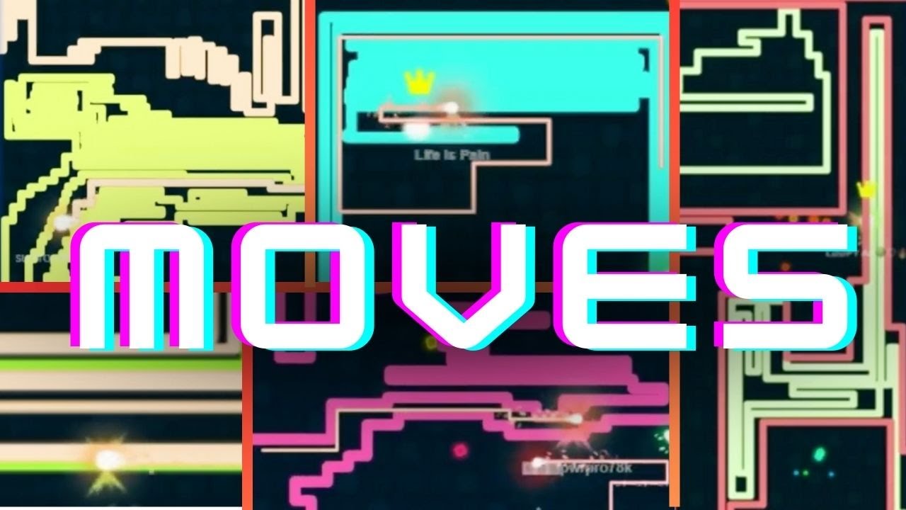 Pro's BEST MOVES in Powerline.io