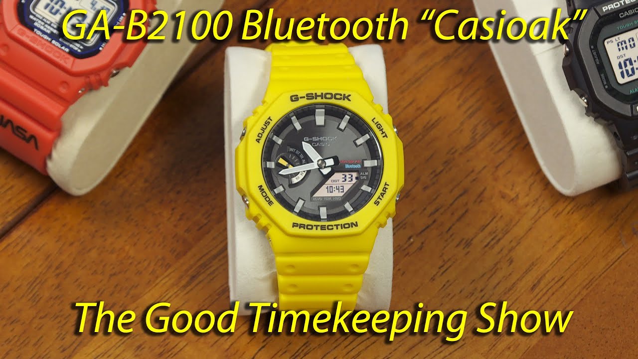 The Bluetooth G-Shock 