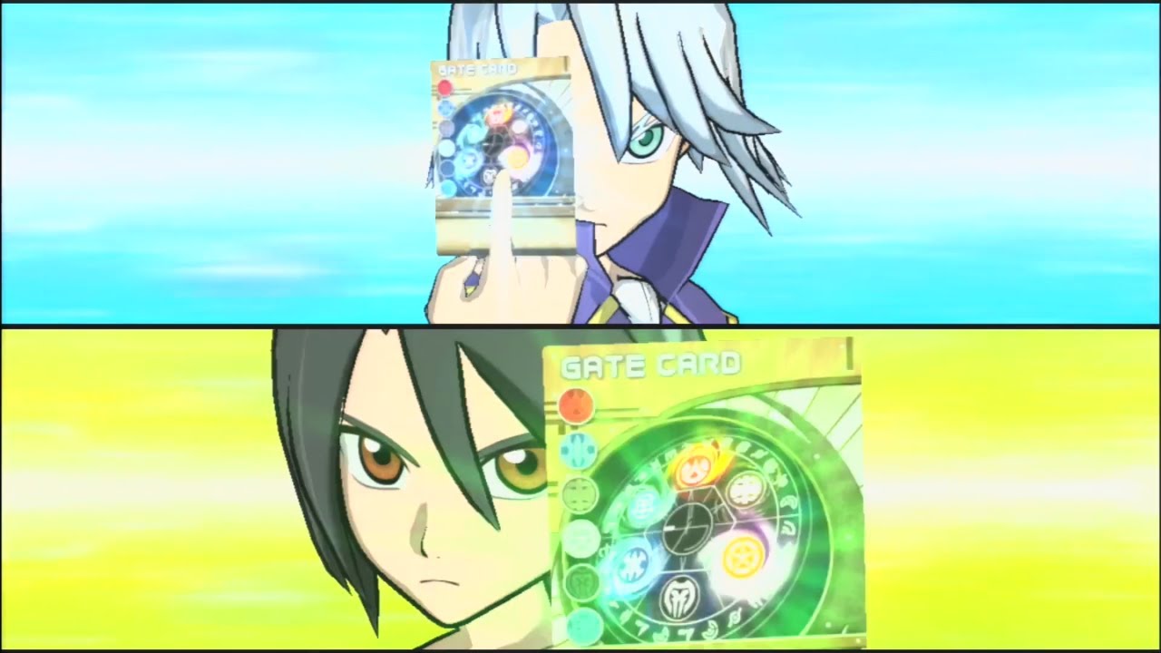 Bakugan Battle Brawlers Klaus vs Shun