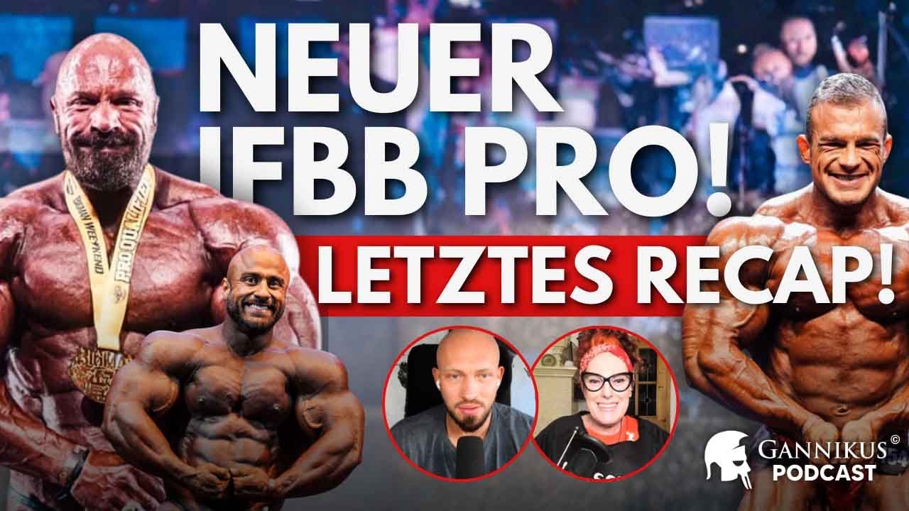Tobias Hahne endlich IFBB Pro! Aber warum nur Platz 11?!