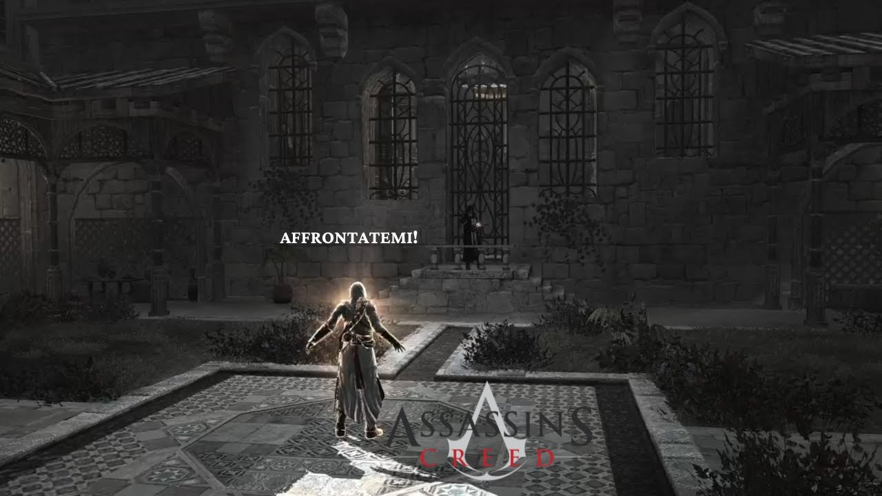 Altair VS Al Mualim - Assassin's Creed [PC Playthrough Gameplay ITA GRAN FINALE]
