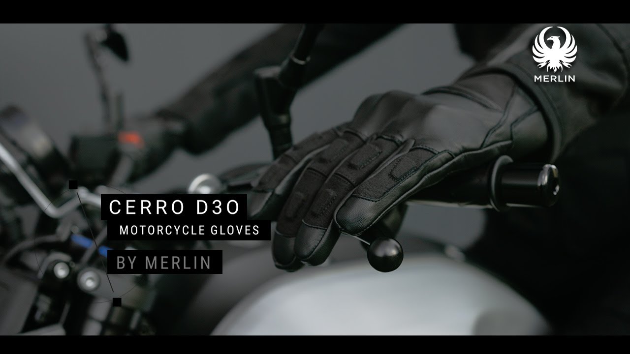 Merlin Cerro D3O Explorer Motorcycle Gloves
