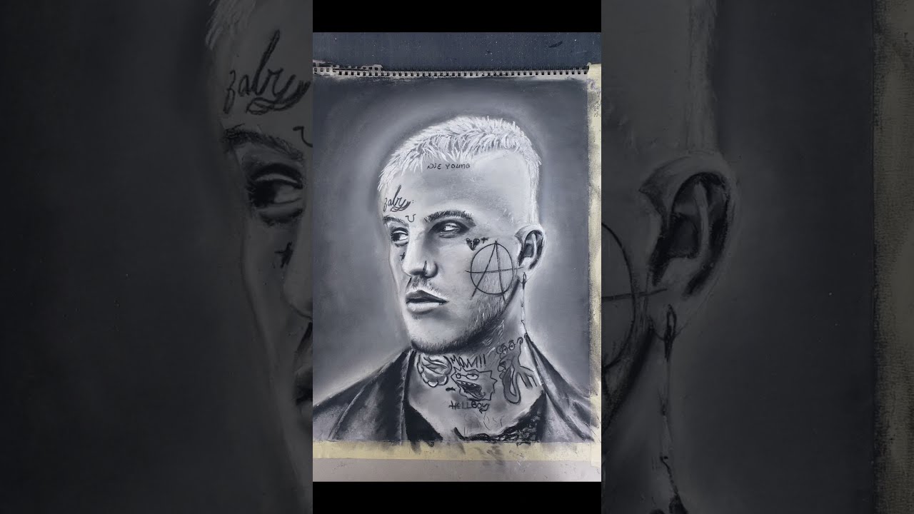 Drawing Lil Peep