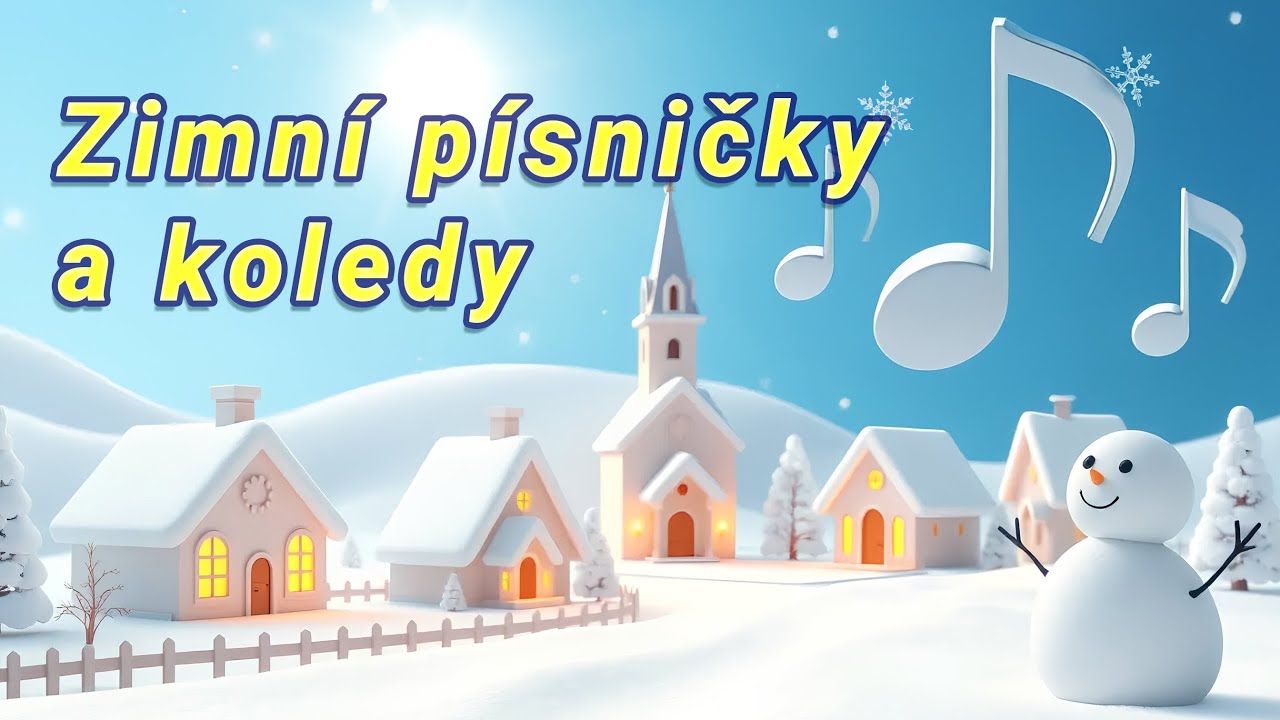 Vánoční koledy pro děti 🎄 Nejkrásnější české písničky a zimní melodie