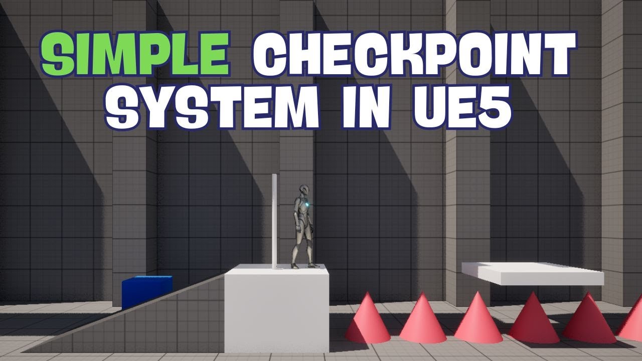 Making a Simple Respawn and Checkpoint System in Blueprint - Unreal Engine 5 - tutorial
