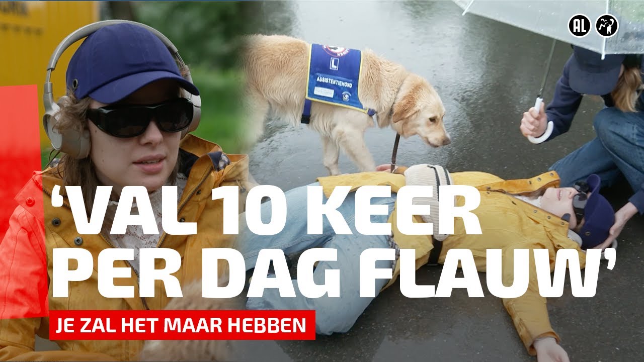 Margriet valt flauw door teveel prikkels | Je Zal Het Maar Hebben