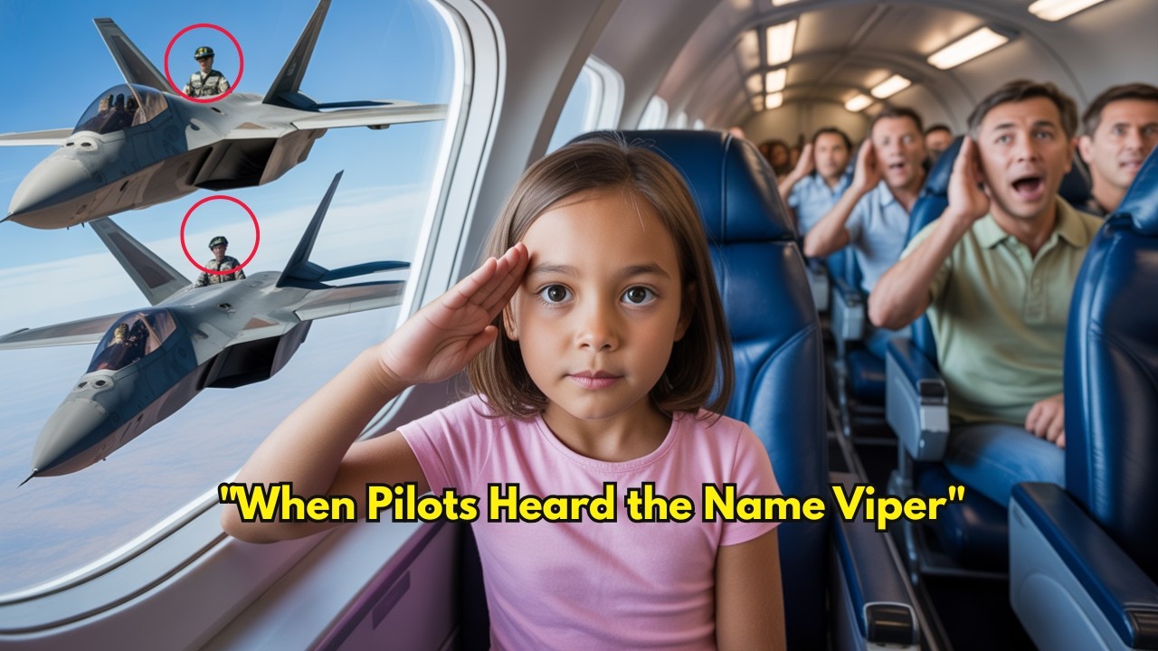 “She Was Just a Kid in Seat 17A — Until the F-22 Pilots Heard the Name ‘Viper’”