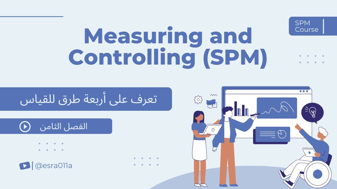 Measuring and Controlling (SPM) Chapter8 القياس و التحكم في ادارة مشاريع البرمجيات