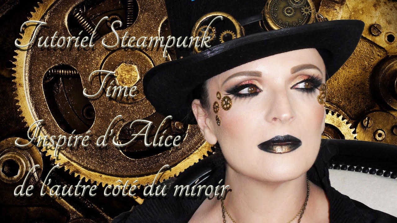 Tutoriel Steampunk inspiration Alice de l'autre côté du miroir 🎩 🕑