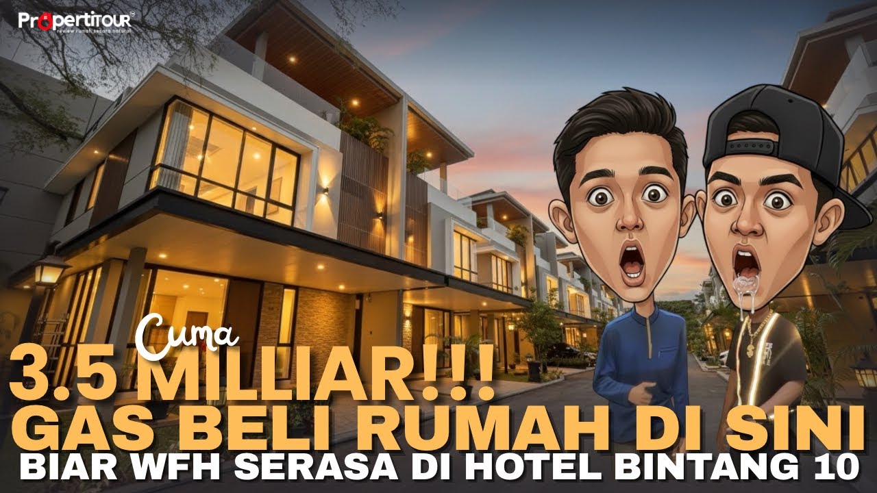 INI RUMAH MEWAH SERIUS HARGANYA 3,5 M? GA LOGIS SIH KALO UDAH SAMA AKSES NYA YANG ENAK BAGET!!!