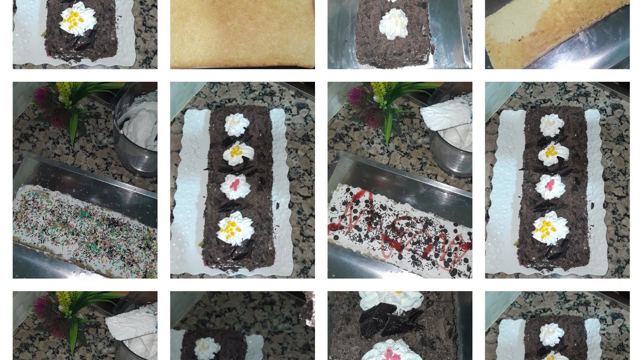 حلوة لكريم 🍰🍰سهلة تحضير بمكونات بسيطة ومتوفر في كل داركتجي لذيذة😋 وسهلة التحضير مطبخ أسومة #اكسبلور 