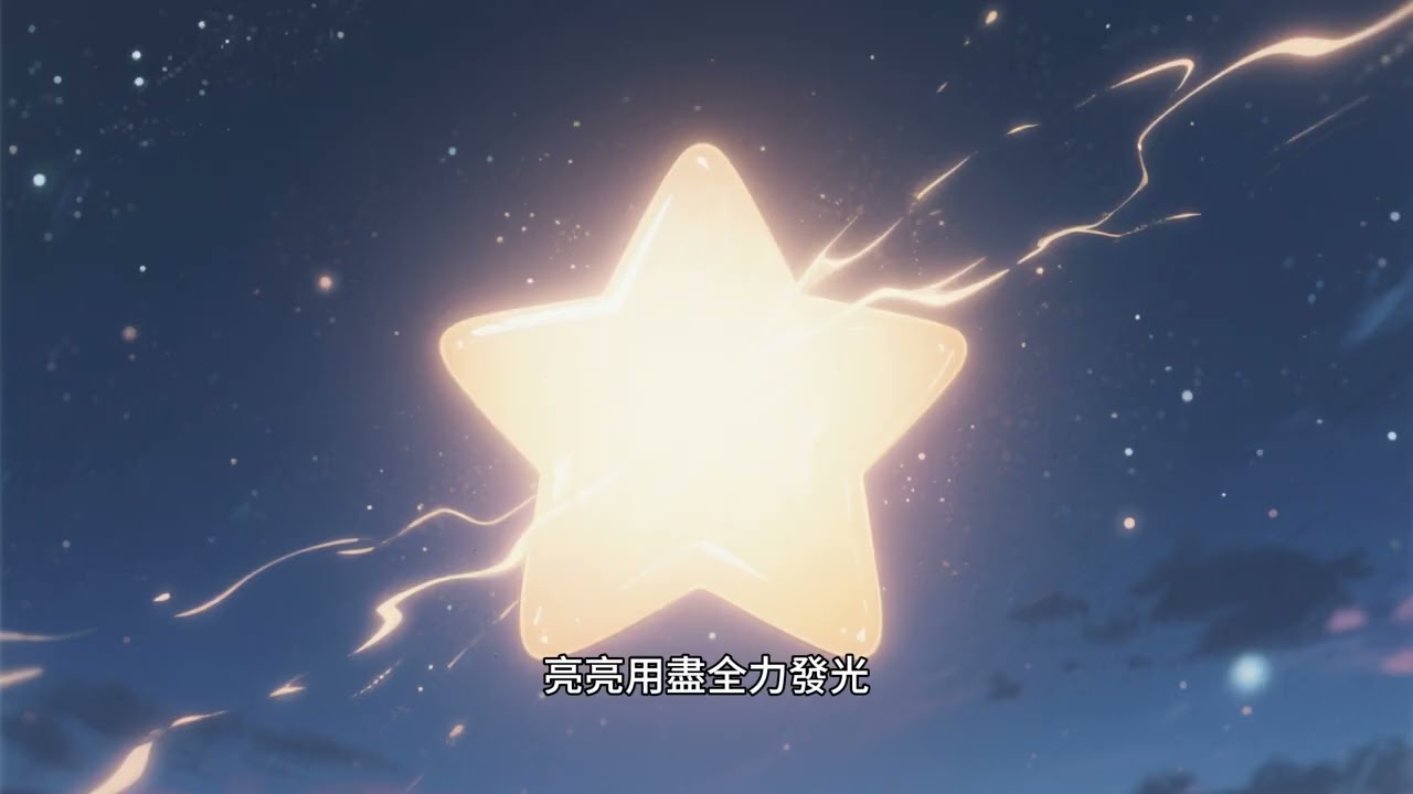 【兒童繪本故事】我不慢，我只是在準備！《小星星的第一次閃爍》🌟 教孩子克服挫折與建立自信的啟蒙動畫