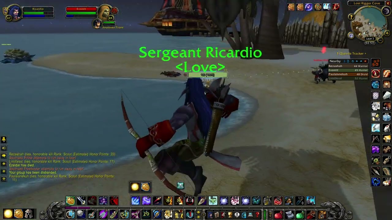 There is only one way how to play a male night elf hunter