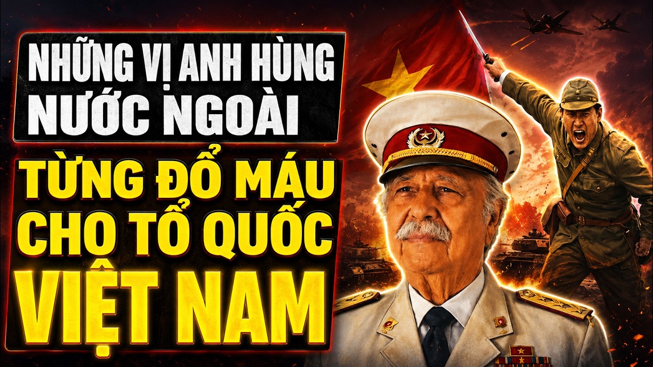 Những Vị Anh Hùng Nước Ngoài, Từng Đổ Máu Cho Tổ Quốc Việt Nam