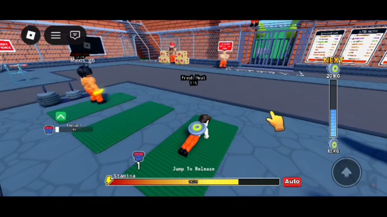 I became the strongest bodybuilder in the prison | Roblox gameplay| prison pump