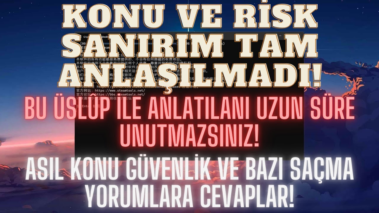 Steam Her Oyunu Ücretsiz Oyna | Steam Tools Hakkındaki Videomun Analizi