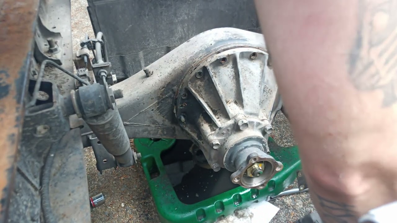 Isuzu NPR rear diff swap