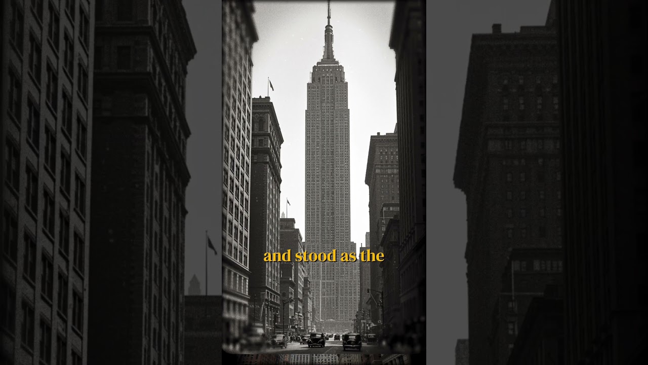 Built in 410 days during the Great Depression,the Empire State Building was once mocked
