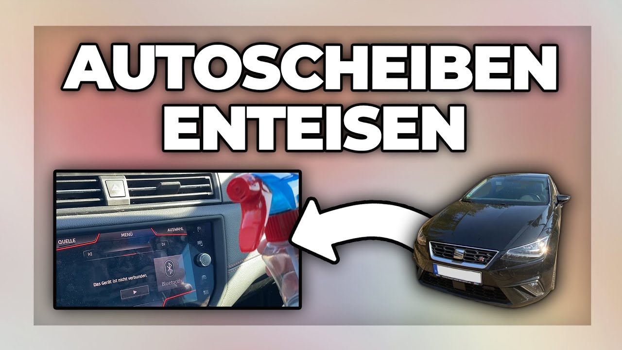Autoscheiben schnell enteisen mit diesen Tricks - ohne kratzen Anleitung
