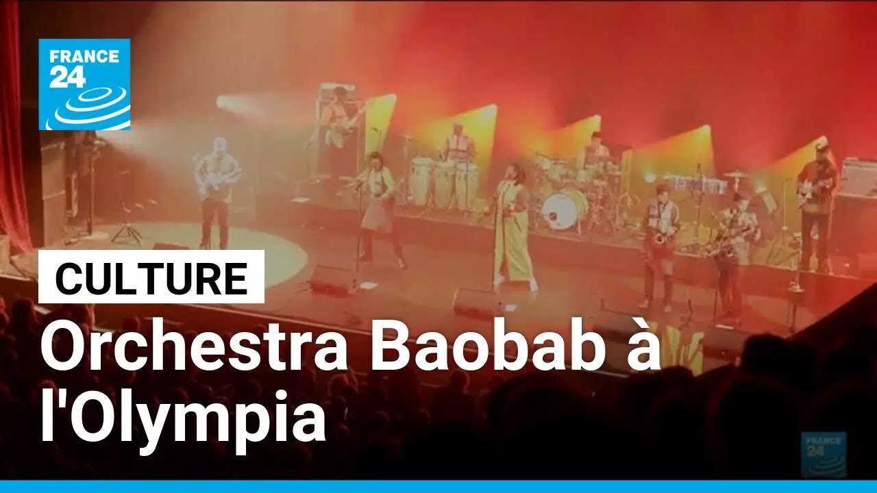 Orchestra Baobab &agrave; l'Olympia : le groupe s&eacute;n&eacute;galais passe &agrave; Paris &bull; FRANCE 24