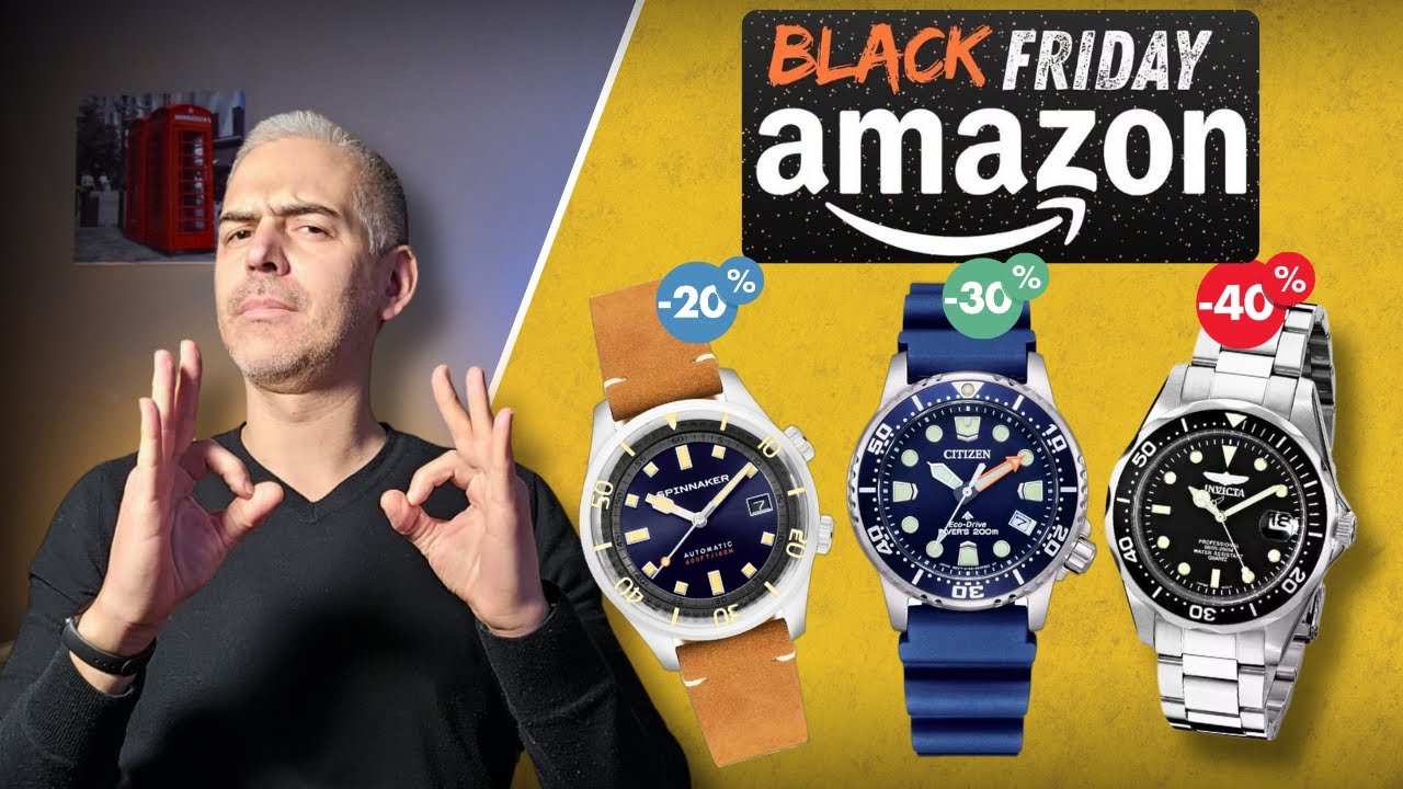 10 montres Amazon à ne pas rater pendant le Black Friday !