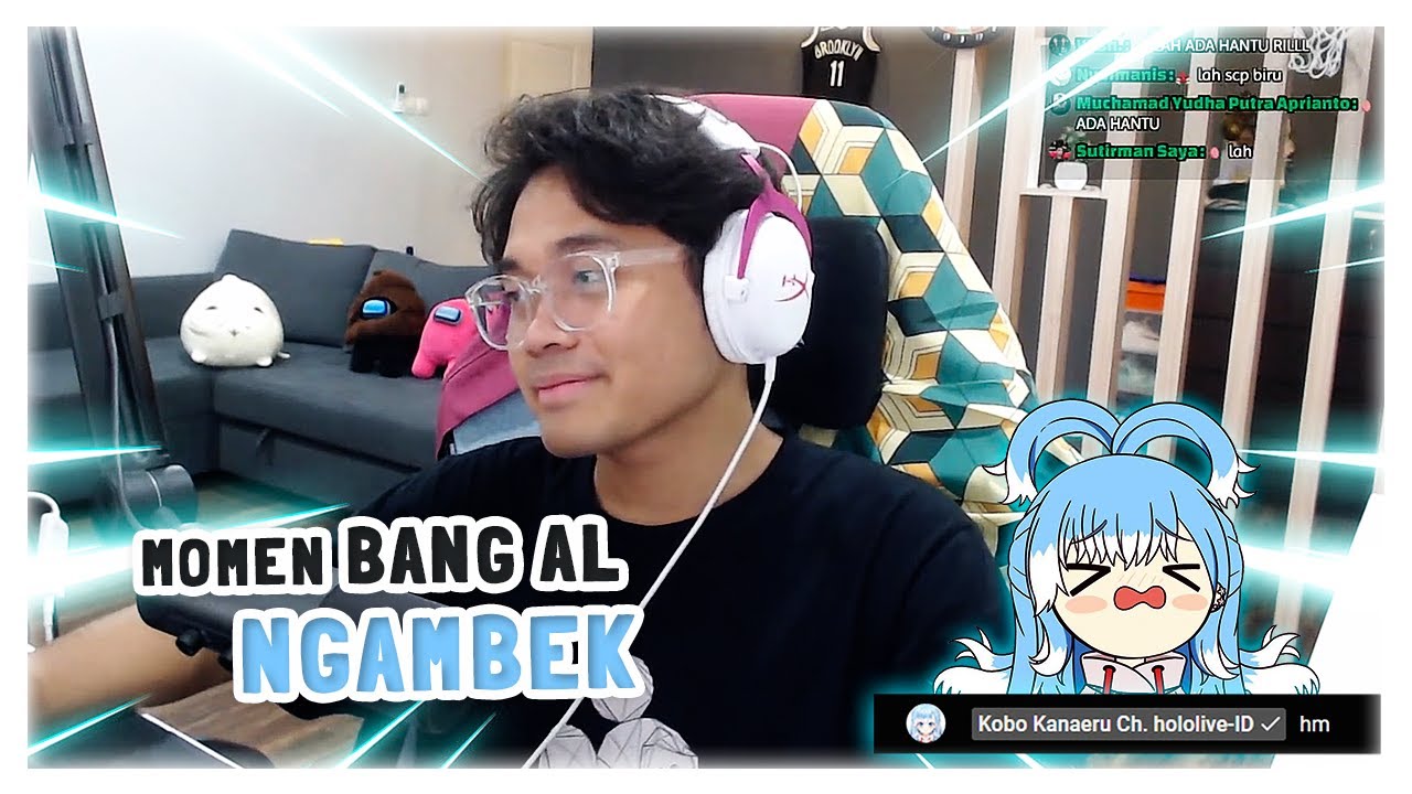 Momen Bang AL ngambek waktu Kobo mampir di livestreamnya | Naplive