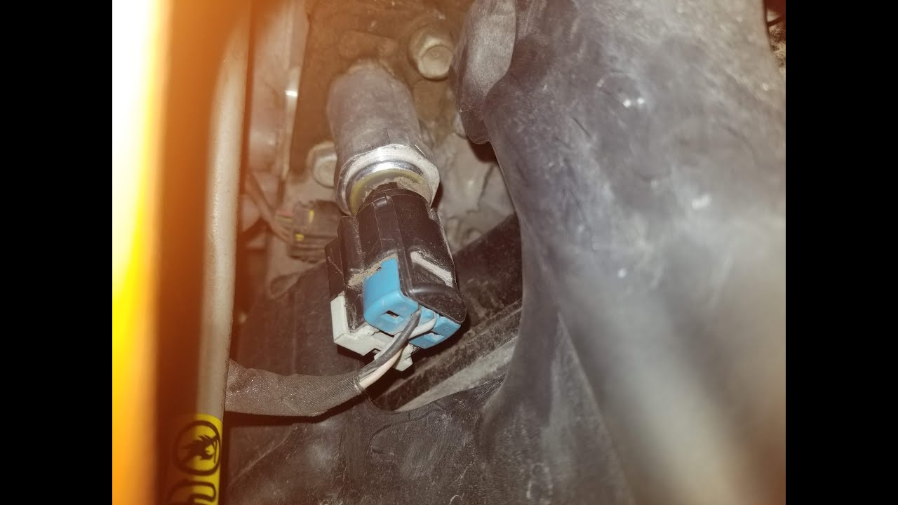 Oil Pressure Sensor replacement 2013 Cadillac Escalade
