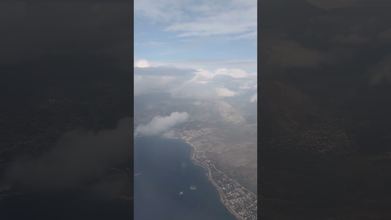 Πετάξαμε από Νάξο Αθήνα με αρκετά χαμηλή ορατότητα 