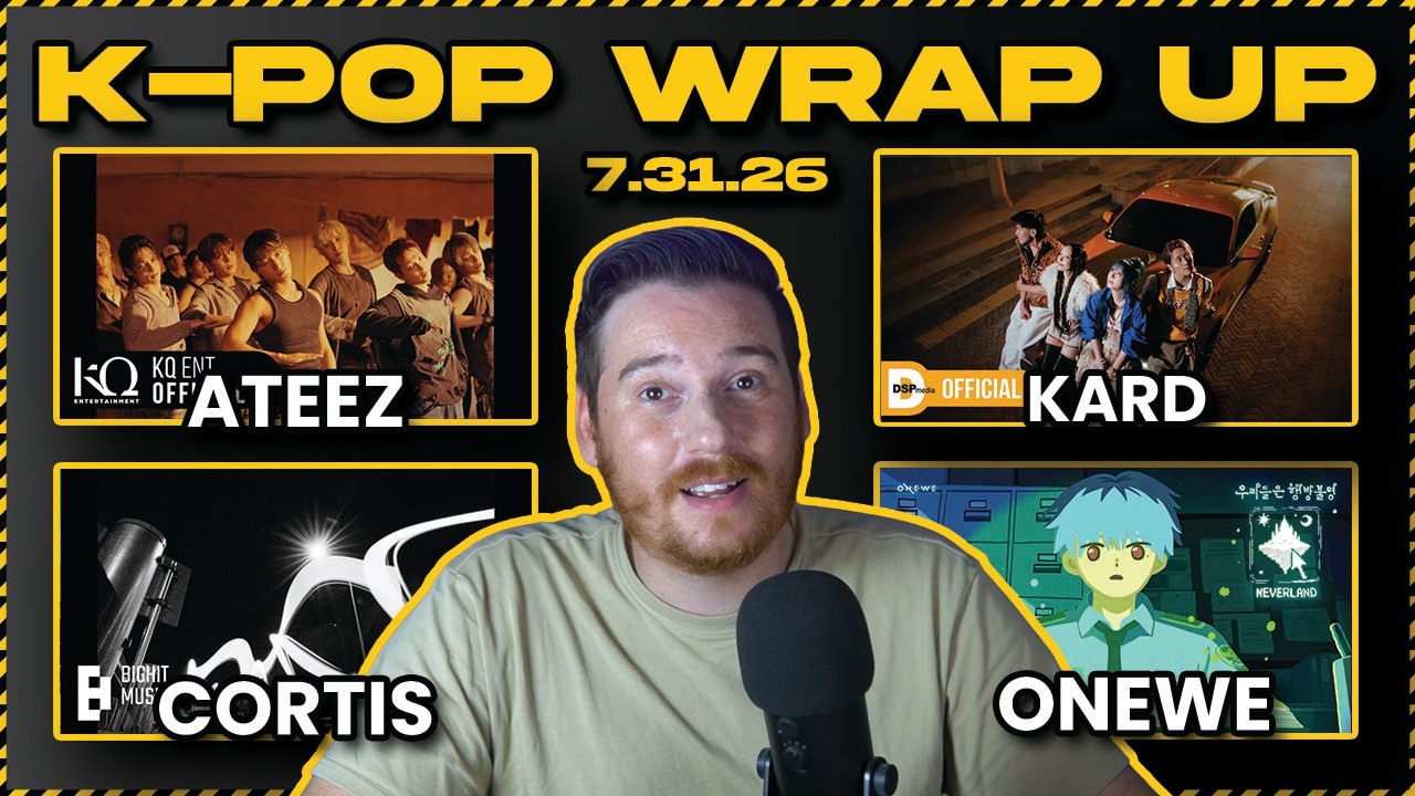 Реакции на ATEEZ, CORTIS, KARD и ONEWE [Еженедельный обзор K-pop | 31.07.26]