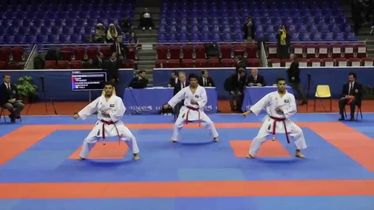 OPEN DE PARIS 2015 - KARATE 1 - KUWAIT KATA TEAM